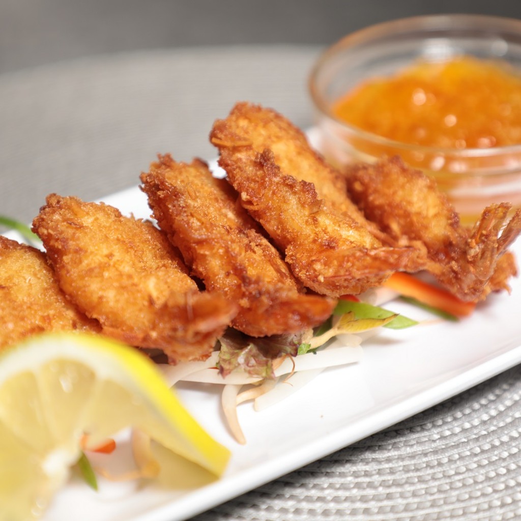 Image-12.  Coconut Shrimps (5 pieces)