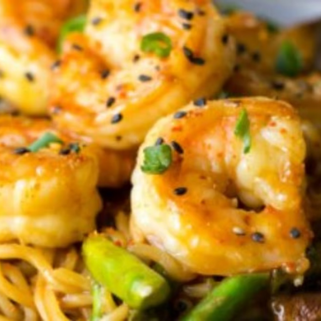 Image-Yakisoba Shrimp Noodles