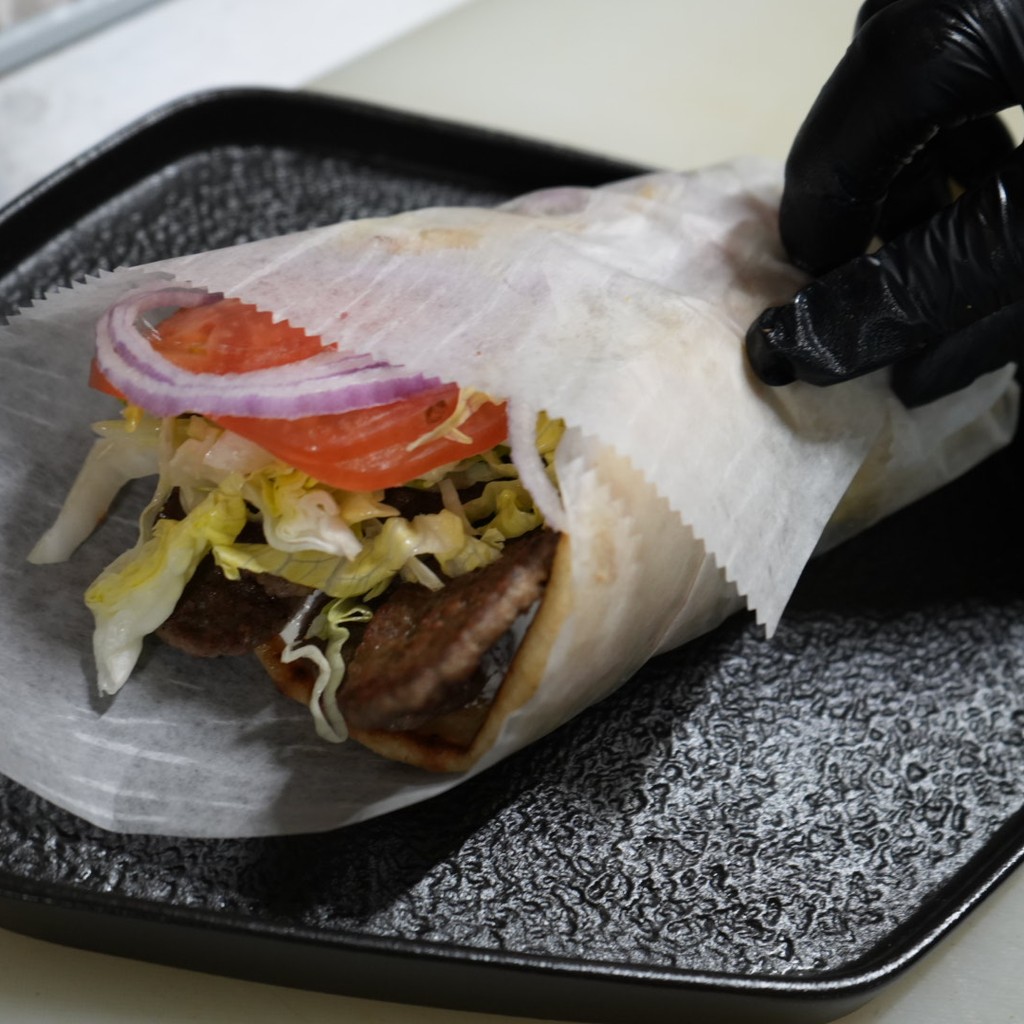 Image-Lamb and Beef Gyro Sandwich