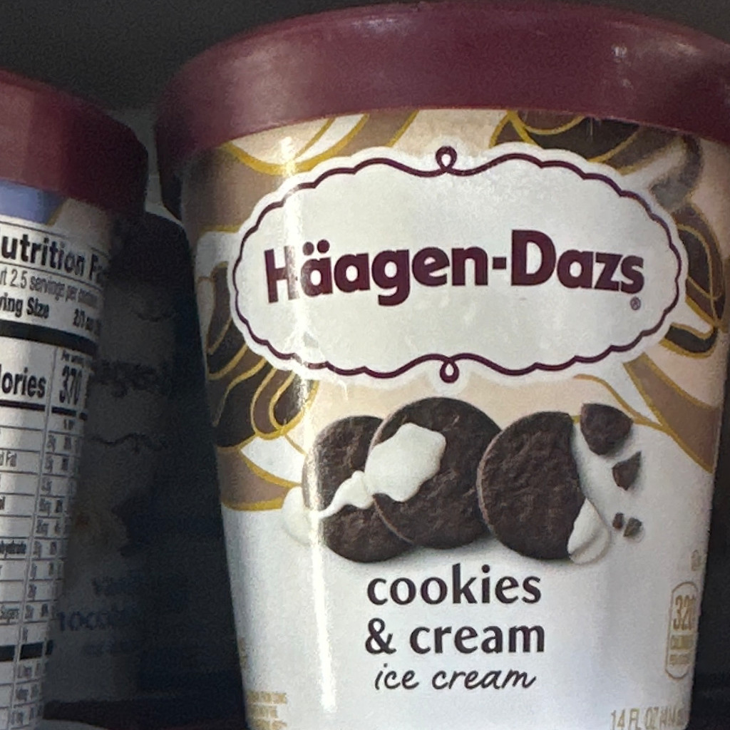 Image-Cookies & cream ice cream