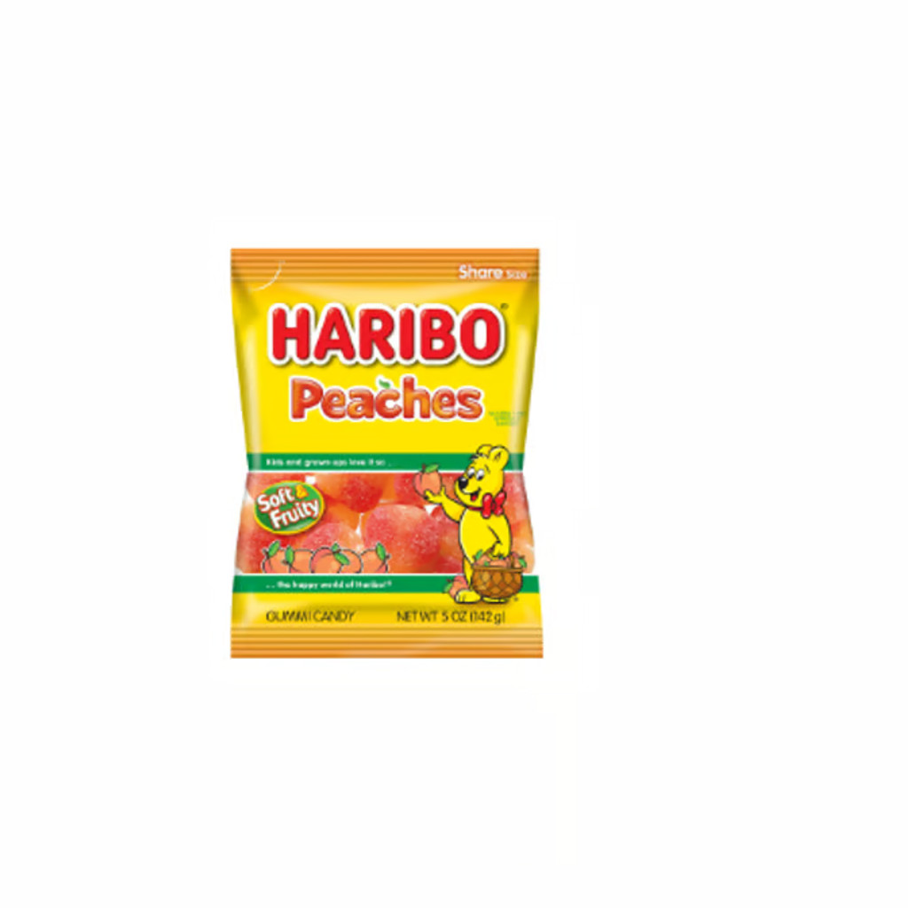 Image-Haribo Gummies Peaches