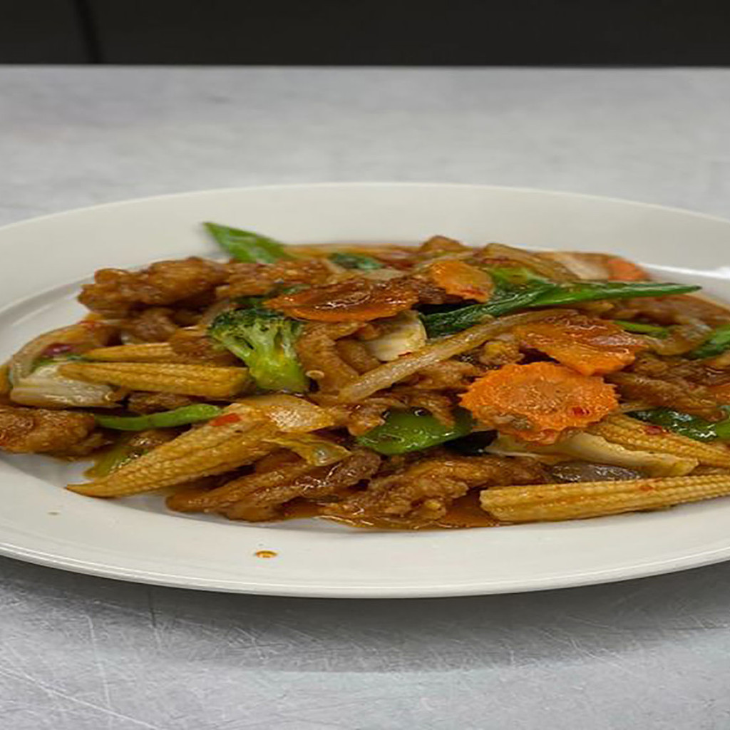 Image-P7. Sweet Chili Chicken (Nam Jim Gai)