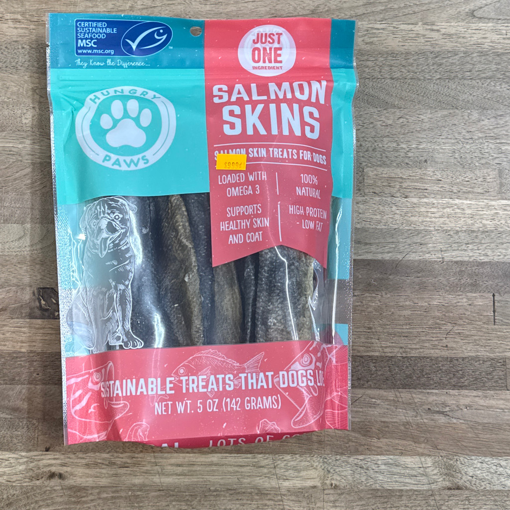 Image-Hungry paws salmon skins 5 oz