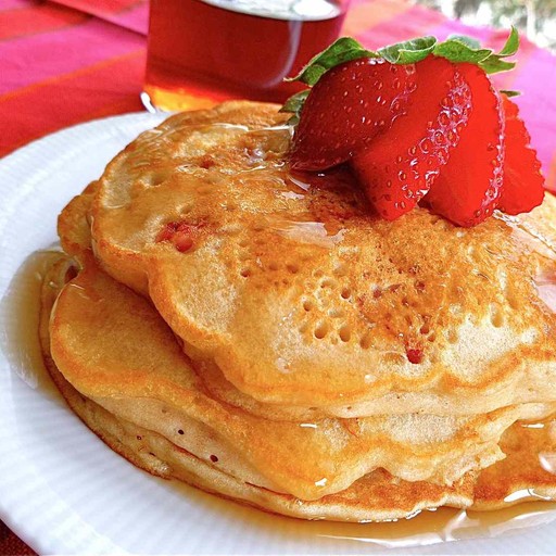 Image-Strawberry Banana Pancake