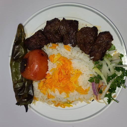 Image-Beef Shish Kabab Plate