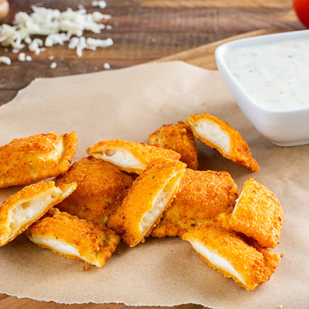 Image-Fried Cheese Ravioli