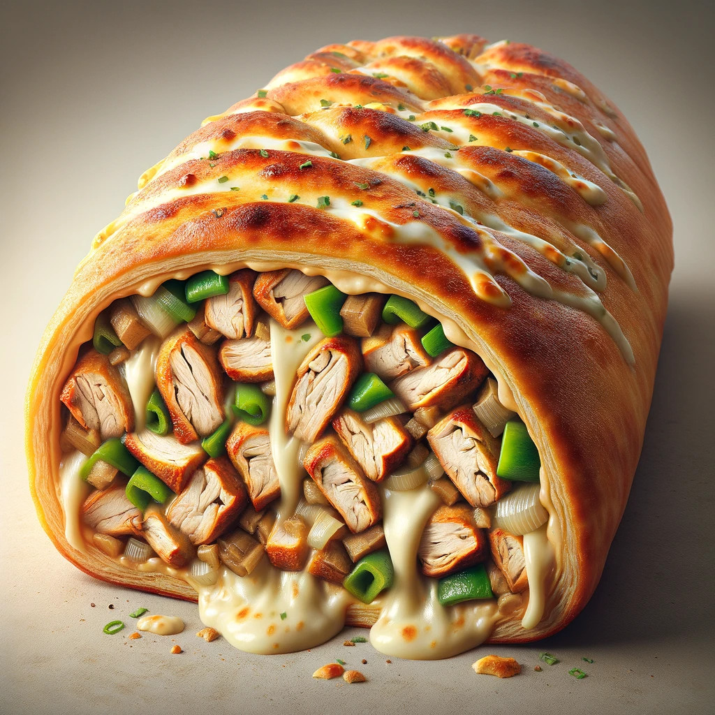 Image-Philly Chicken Stromboli