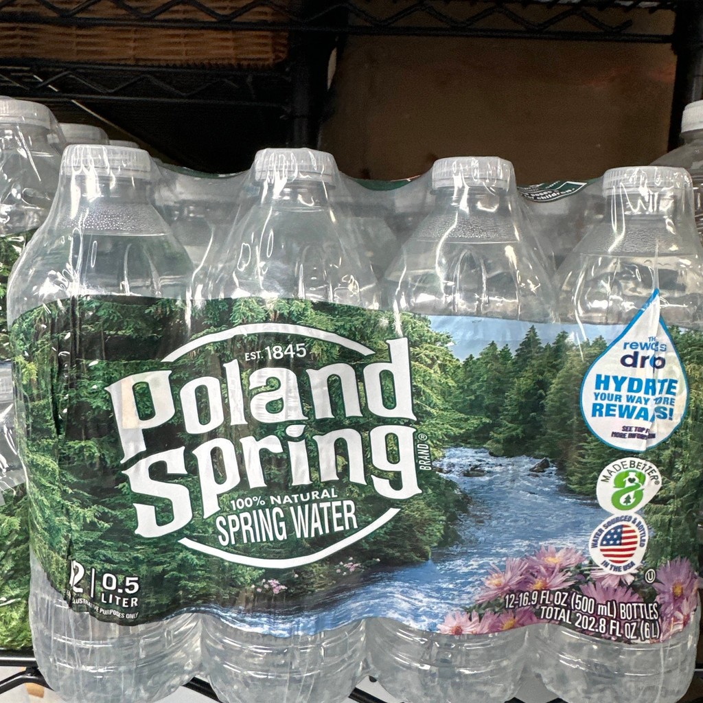 Image-poland spring water 16oz 12pk