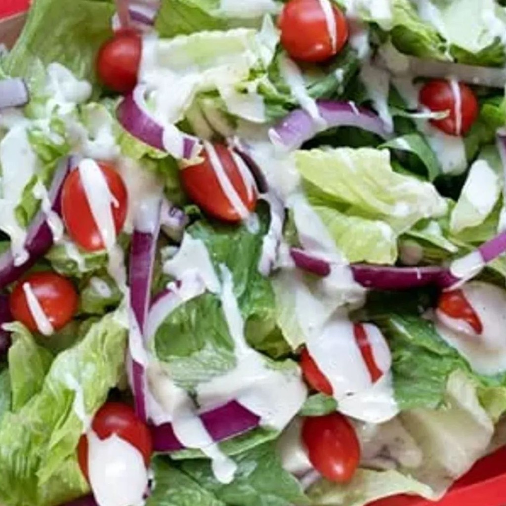 Image-Tossed Salad Catering Platter