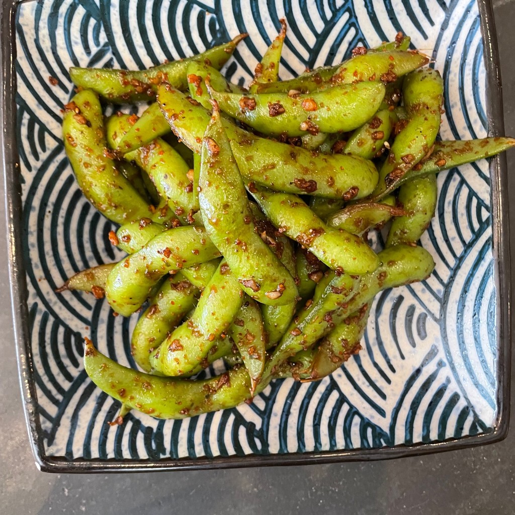 Image-Garlic Edamame