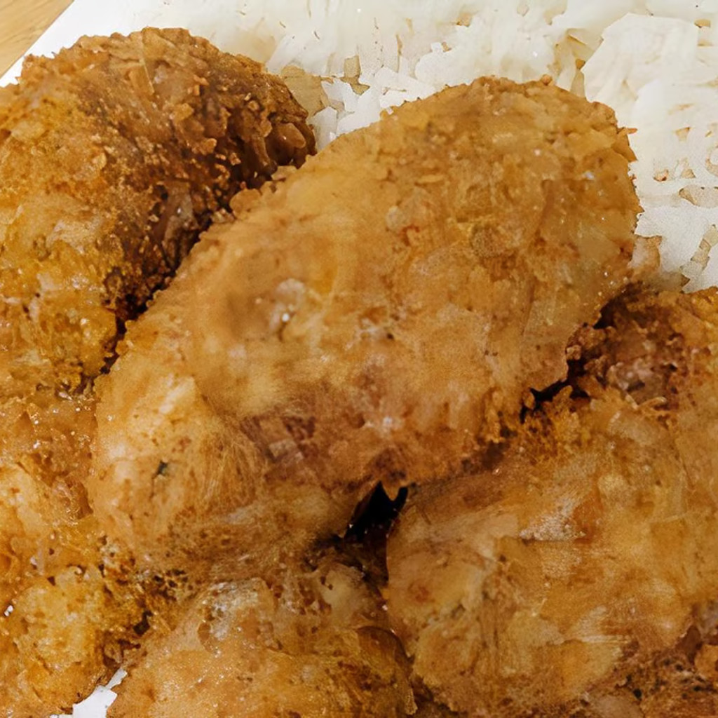 Image-Two Breaded stuffed chicken Cutlets (Pajarski)