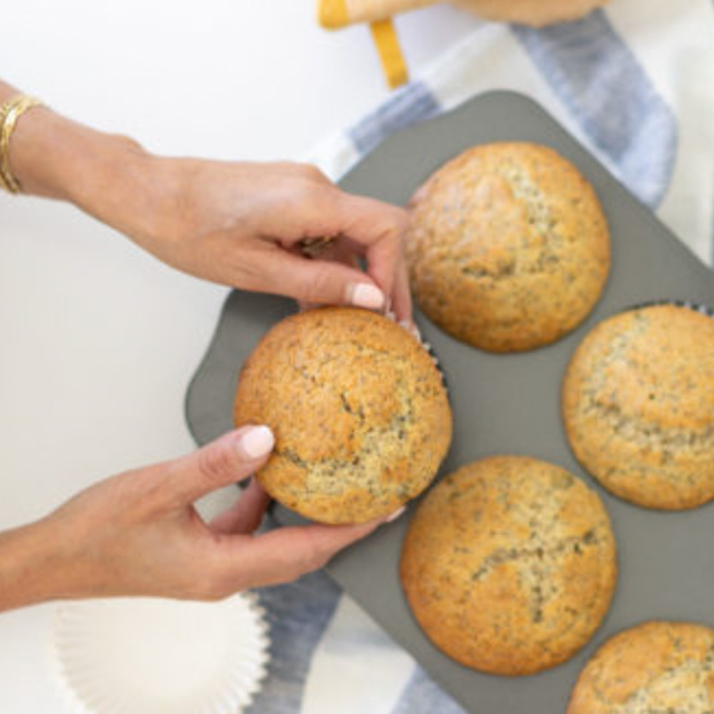 Image-Almond Poppyseed Muffin