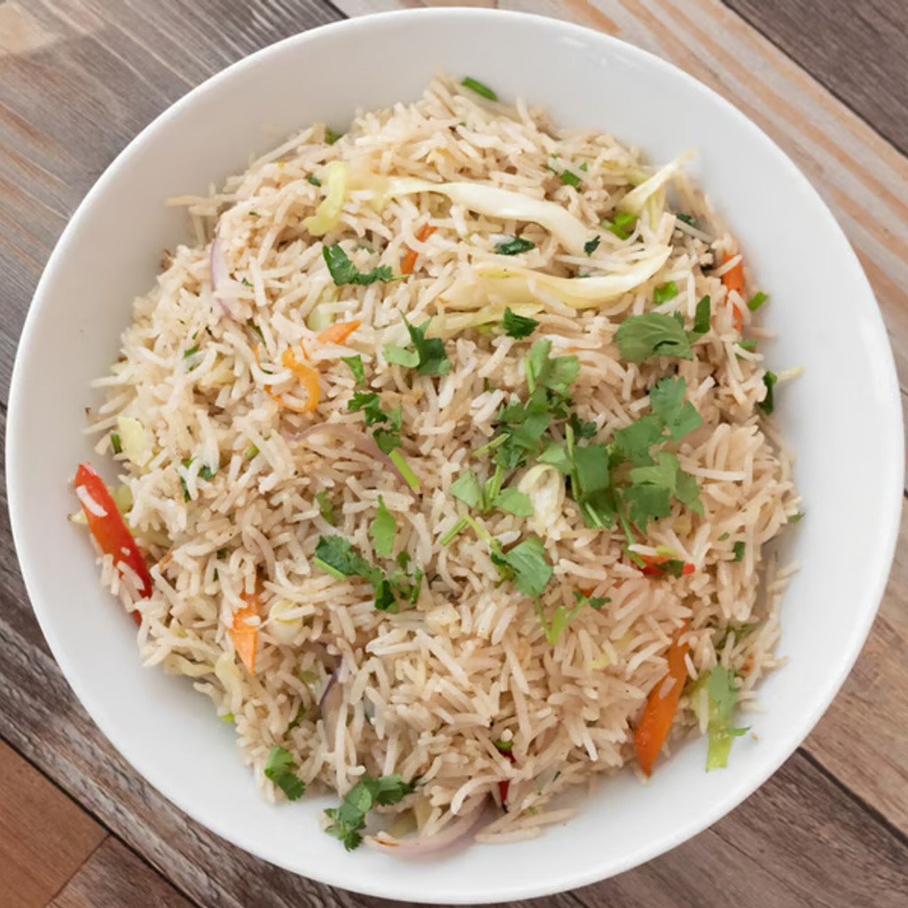 Image-Vegetable Fried Rice.