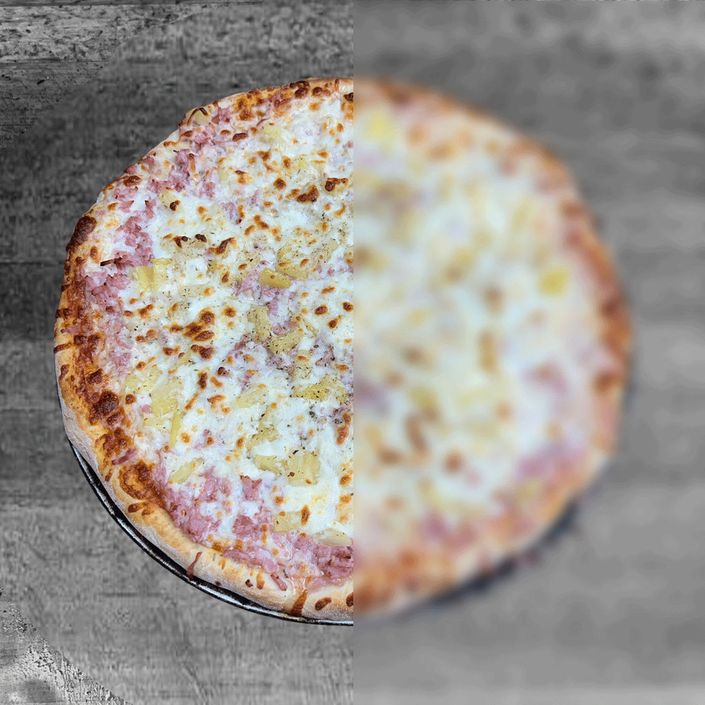 Image-Half Side Hawaiian Pizza