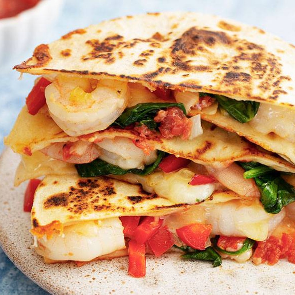 Image-Shrimp Quesadilla