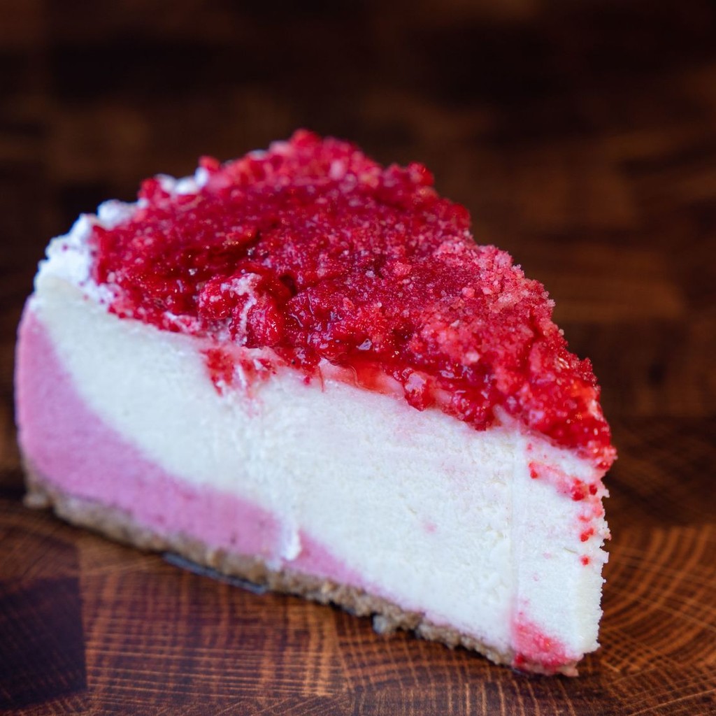 Image-Strawberry Crunch Cheesecake.