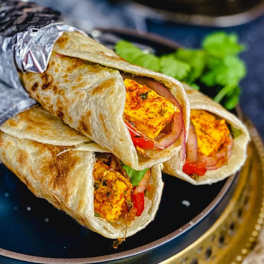 Image-Paneer Tikka roll