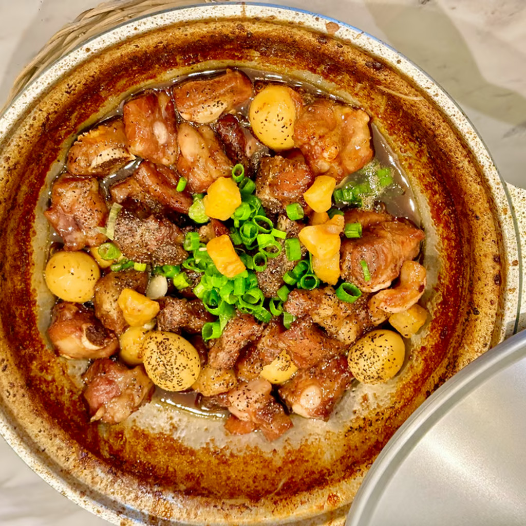 Image-64. Pork Spare Ribs with Quail Eggs