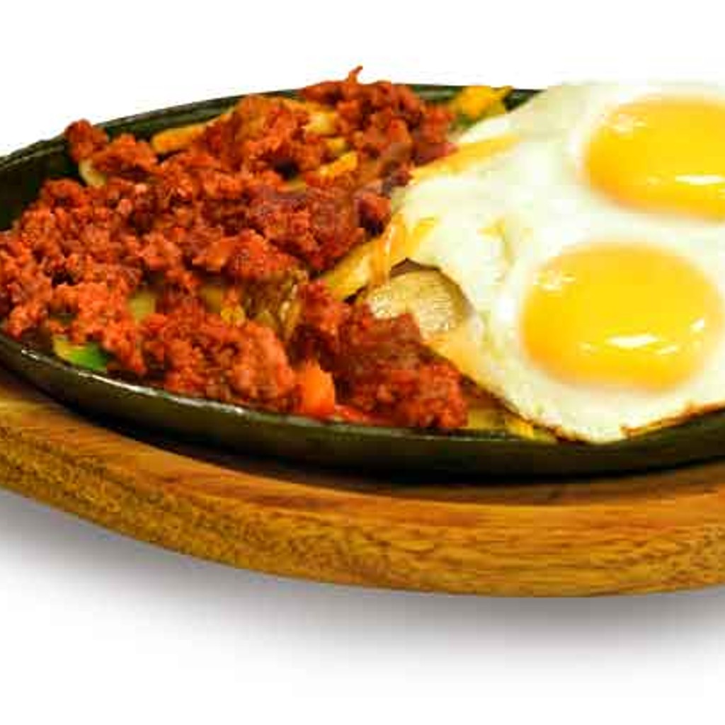 Image-Chorizo And Eggs Fajitas