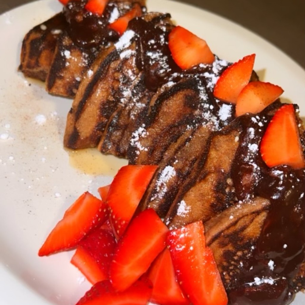 Image-Healthy Chocolate Pancakes