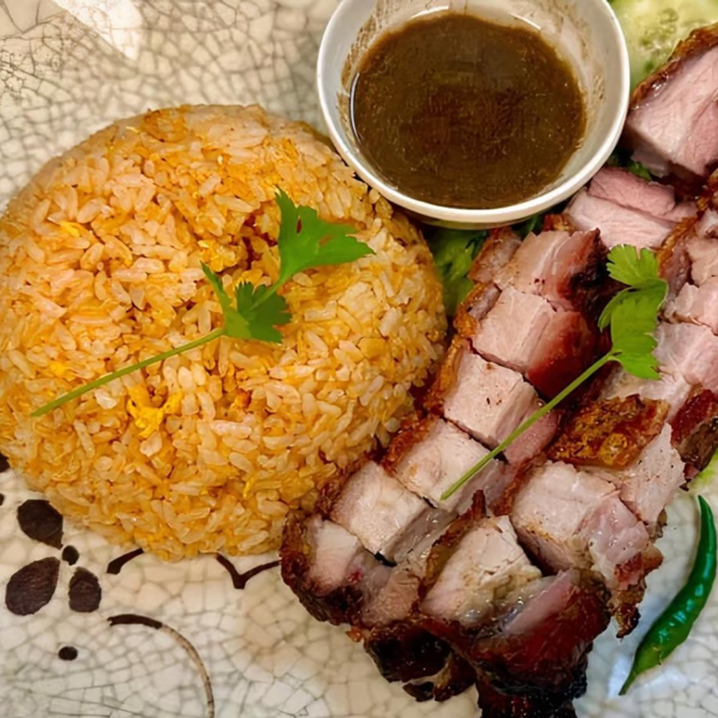 Image-52. Kin's Roasted Pork on Red Rice