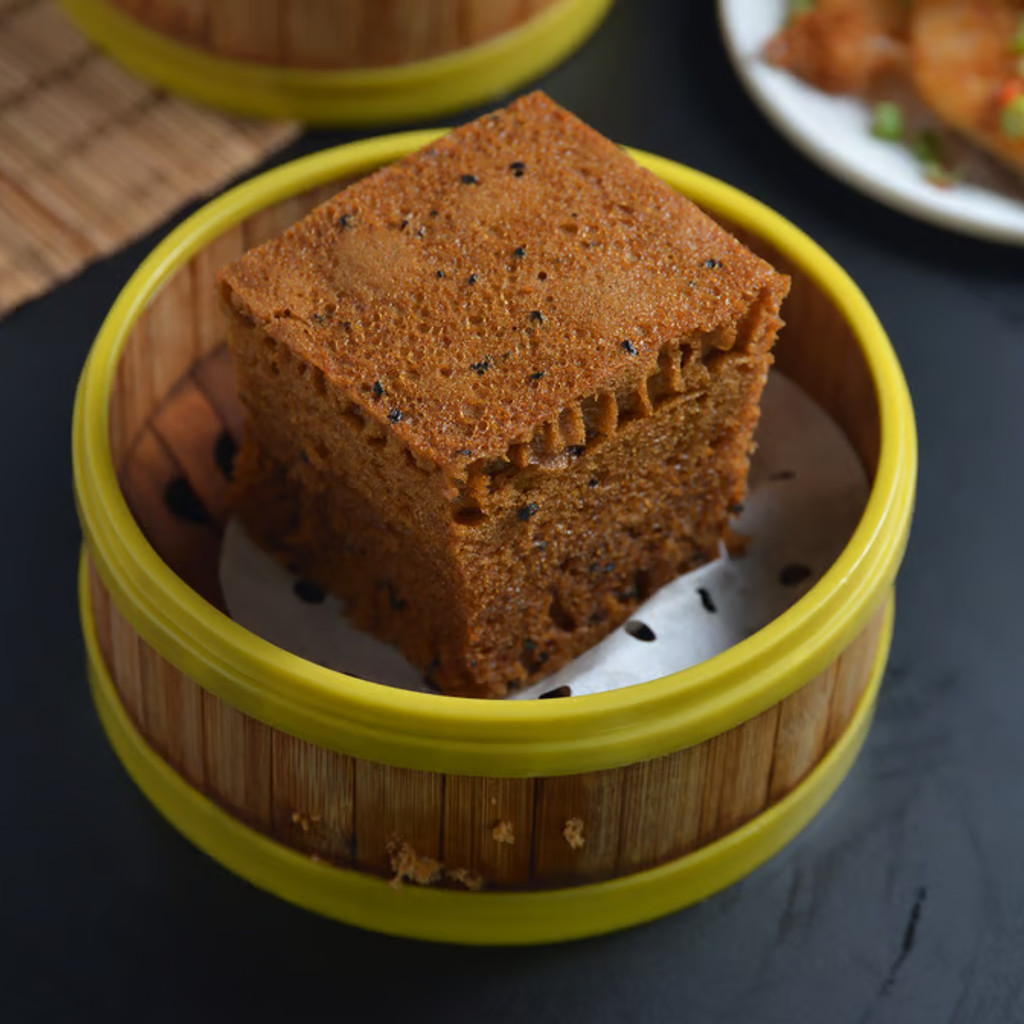 Image-511. Sponge Cake w/ Brown Sugar & Sesame 黑糖馬拉糕