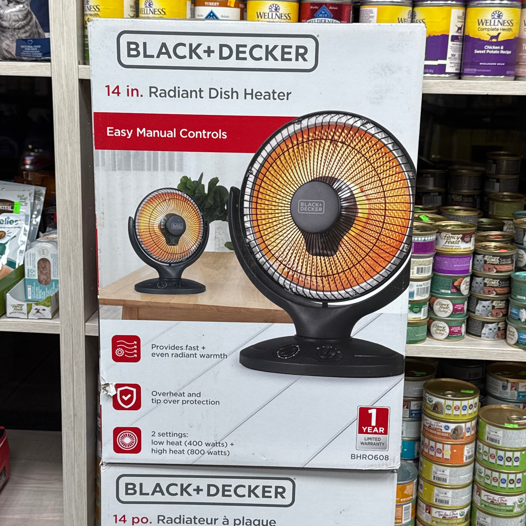 Image-BLACK+DECKER Radiant Dish Heater
