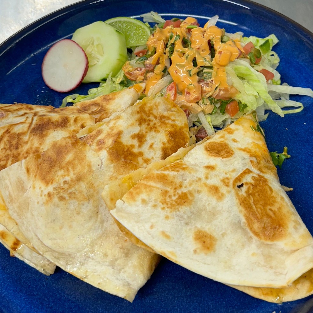 Image-Rice & Beans Quesadilla