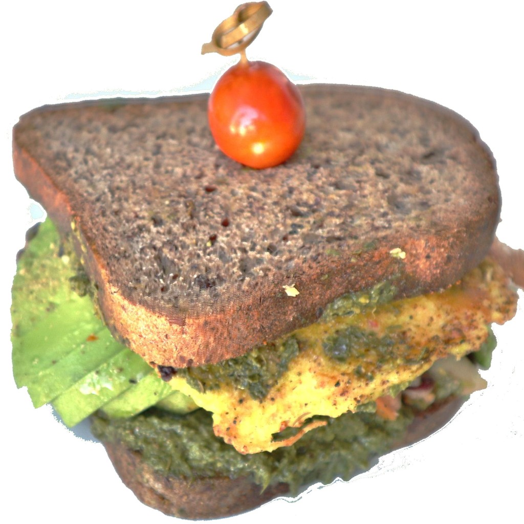 Image-SP5) Pesto Avocado Eggwich