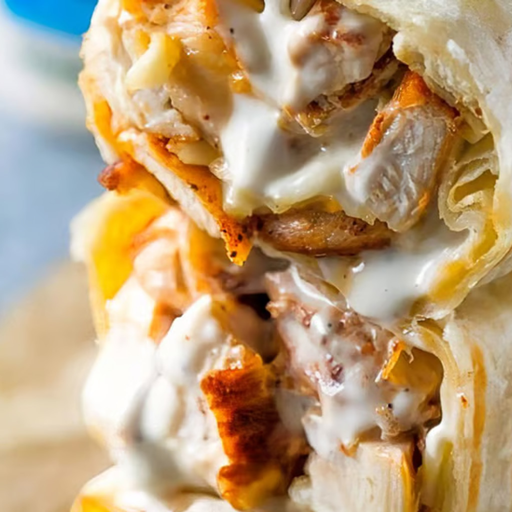 Image-Buffalo chicken wrap