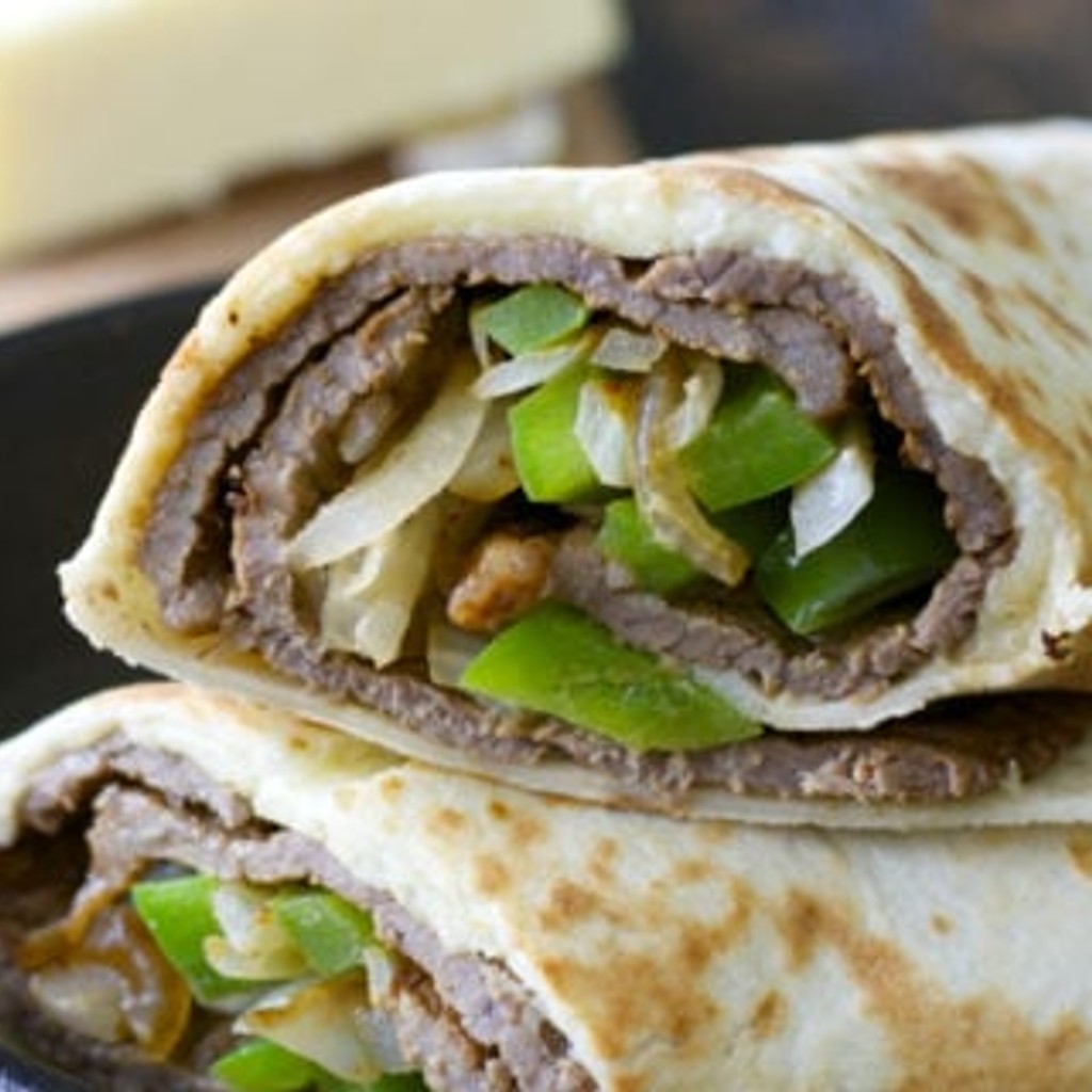 Image-Philly Cheese Steak Wrap