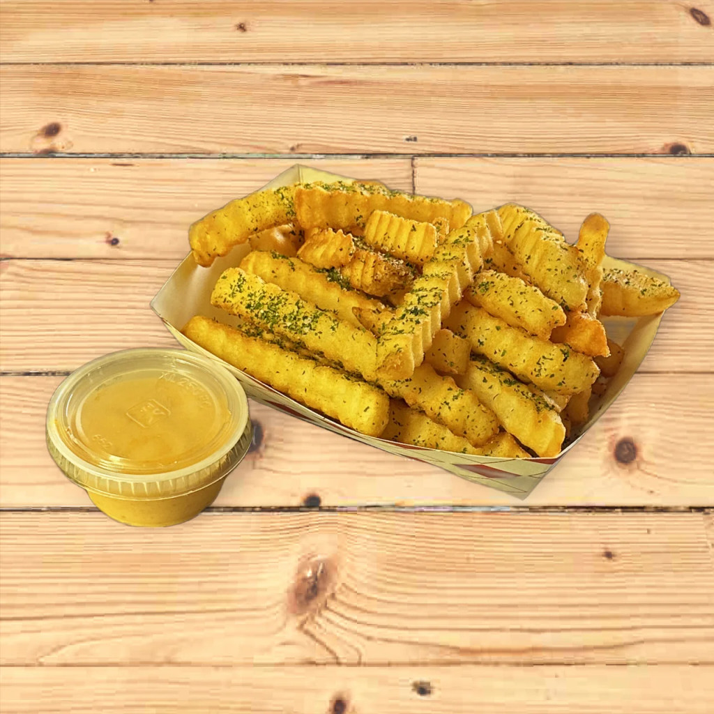 Image-French Fries with one sauce