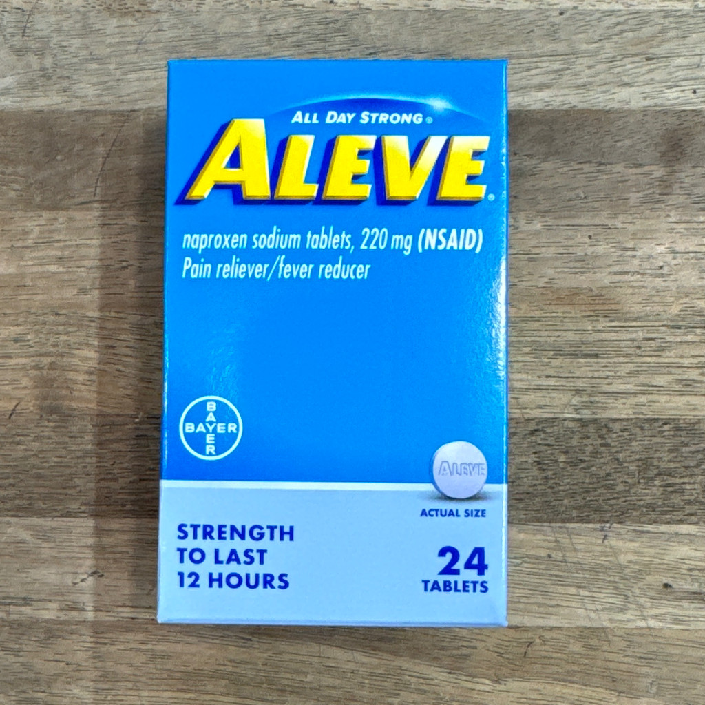Image-Aleve 24 tablets bottle