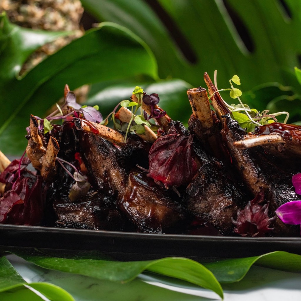 Image-Hibiscus Glazed Lamb