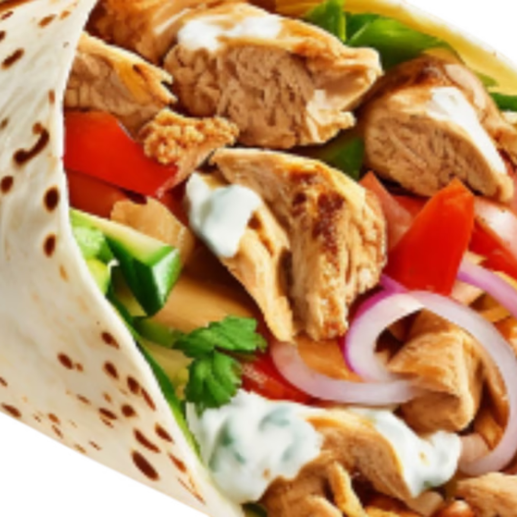 Image-Chicken Kabab Wrap