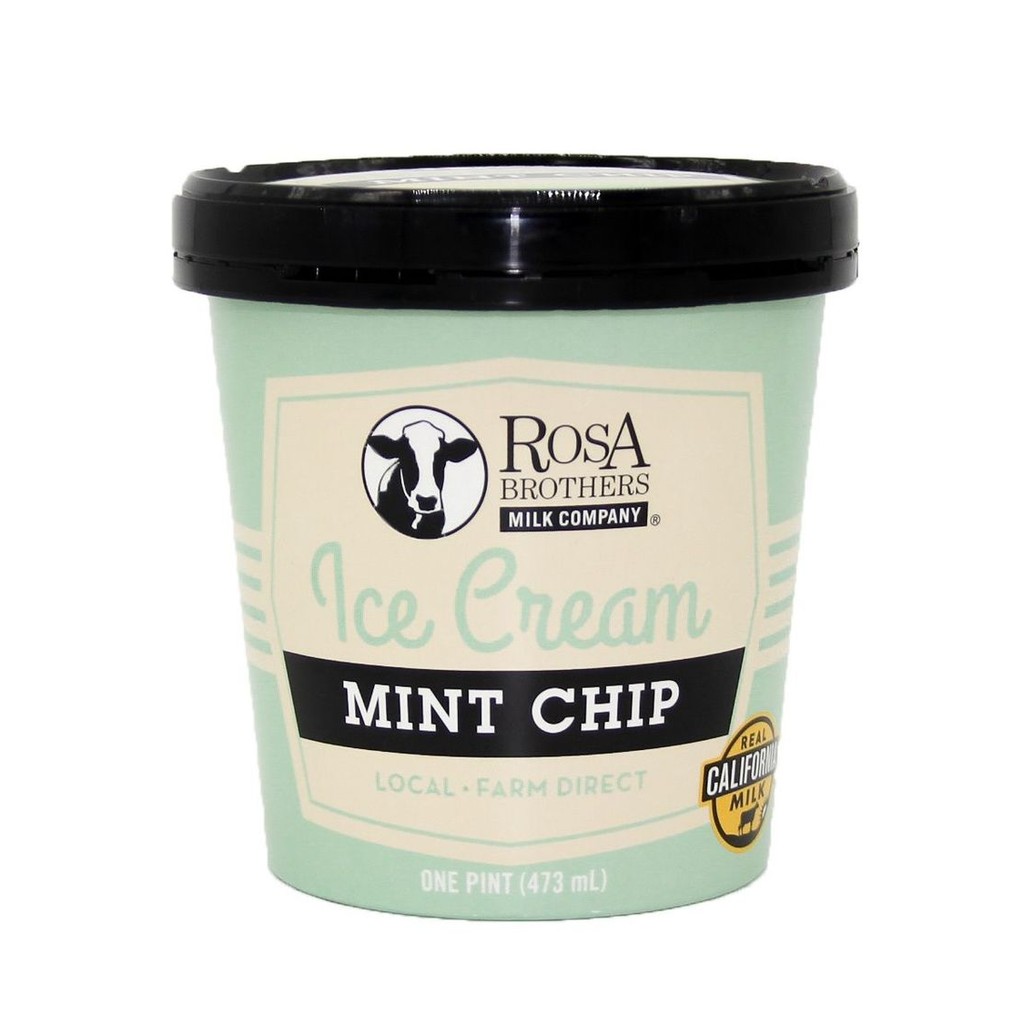 Image-Super Premium Mint Chip Ice Cream