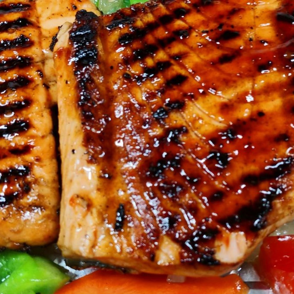 Image-4.  Grilled Teriyaki Salmon