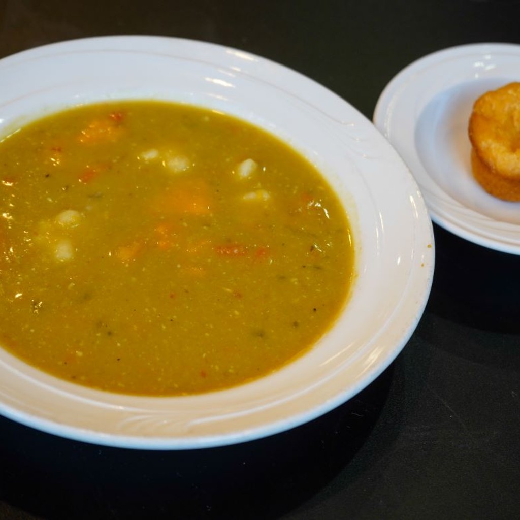 Image-Split Pea Soup