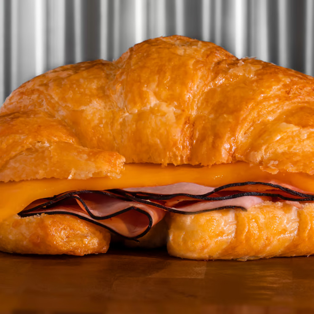 Image-Ham and Cheese On Croissant