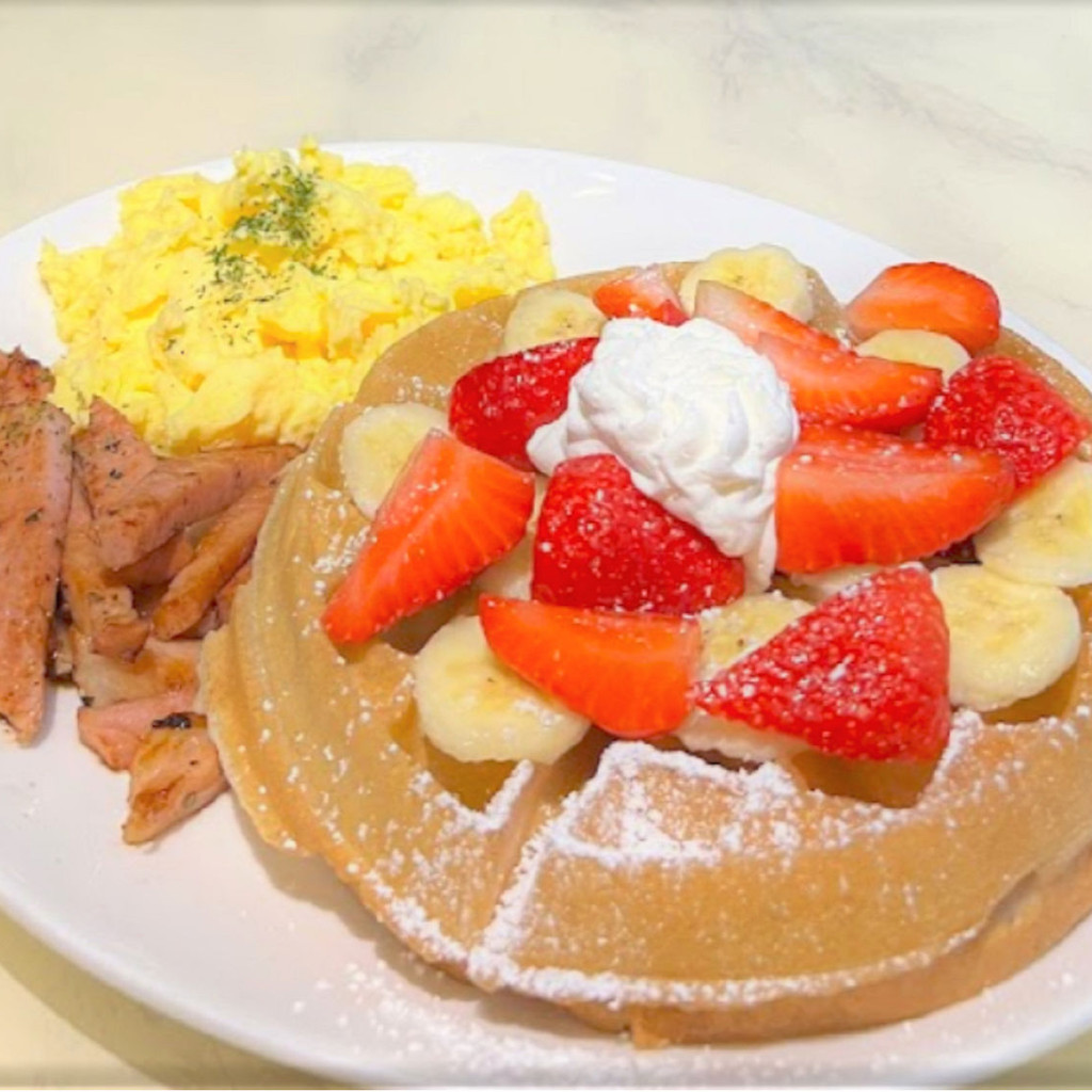 Image-Waffle Breakfast