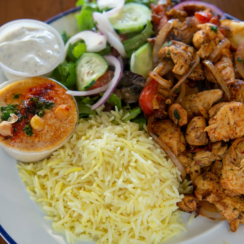 Image-Chicken Shawarma Plate