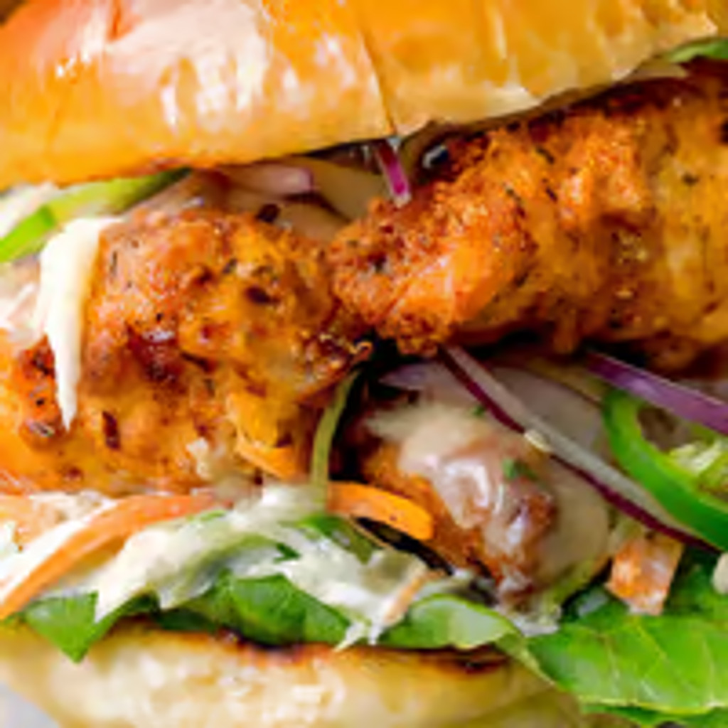 Image-Crispy Chicken Burger