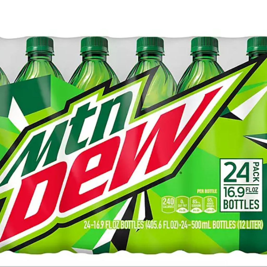 Image-Mountain Dew (24) Bottles