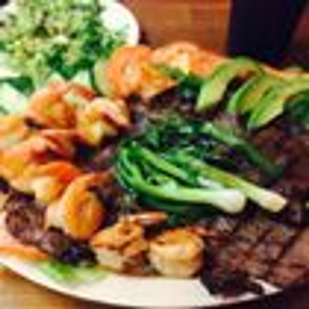 Image-STEAK & SHRIMP PLATE