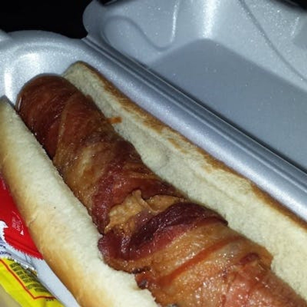 Image-Bacon Wrapped Hot Dog