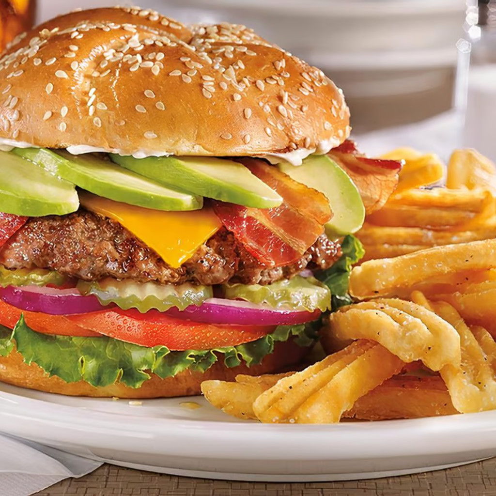 Image-The Chipotle Burger  W/Fries