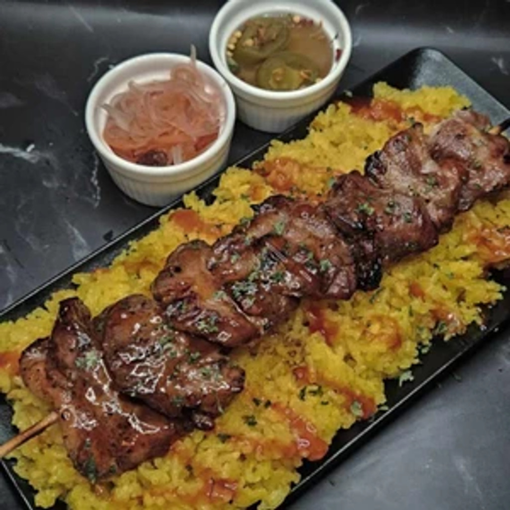 Image-1 Pc Pork BBQ Skewer With Java Rice