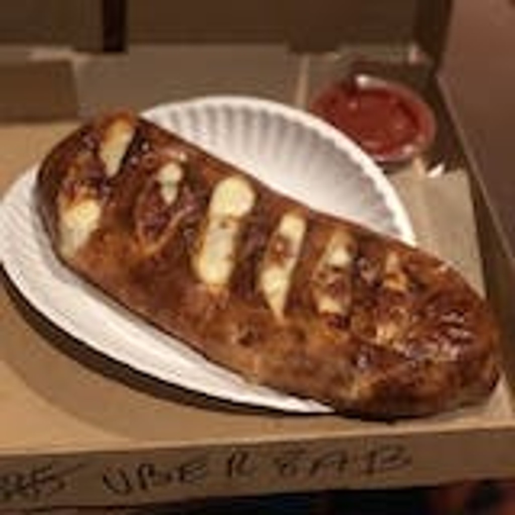 Image-Meat lovers Calzone & Stromboli