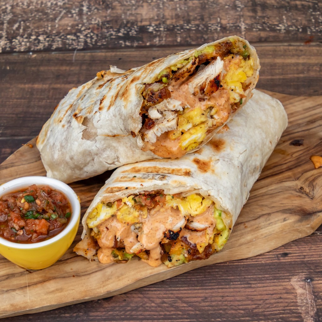 Image-Chicken & Bacon Burrito