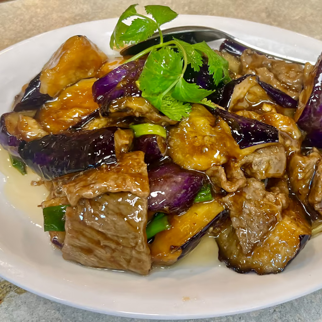 Image-105. Beef with Eggplant